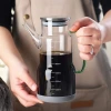 High borosilicate glass oil pot, leak-proof, anti-spilling, oil-free, household kitchen soy sauce, vinegar and condiment storage tank, oil bottle Specification image